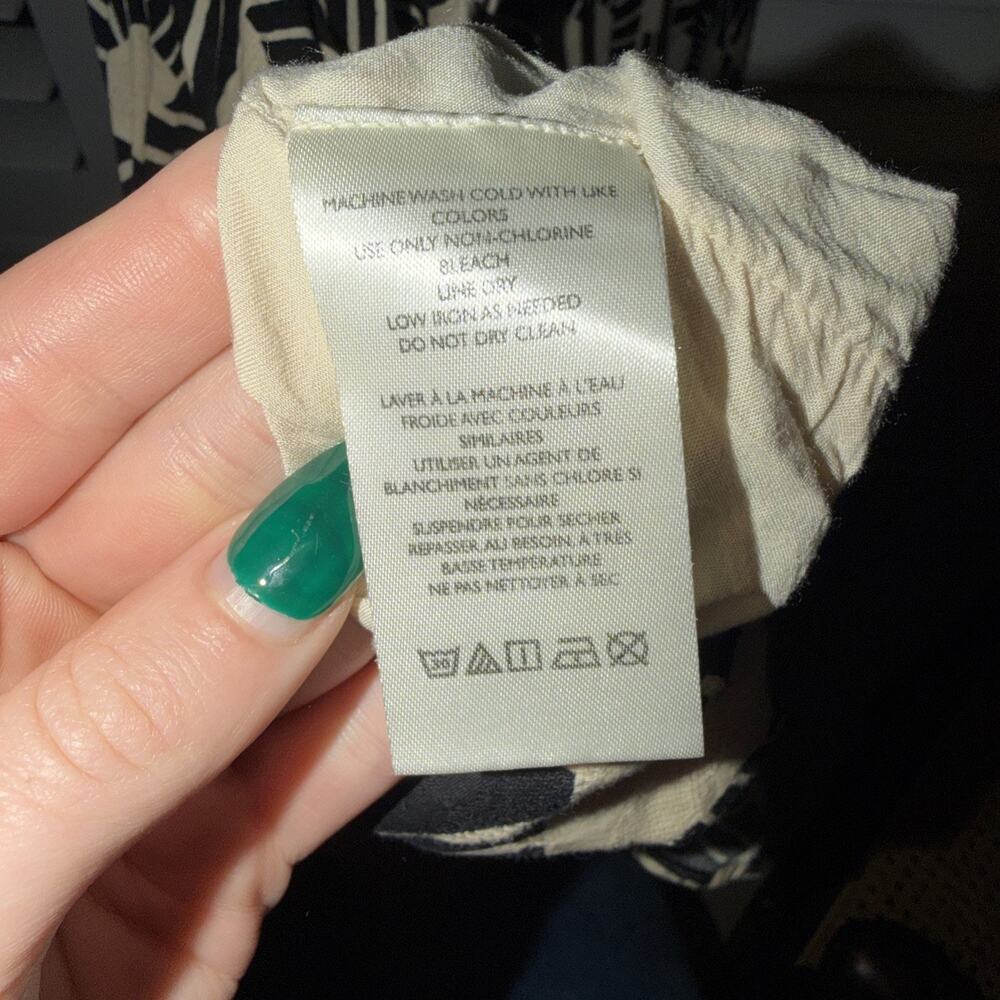 Anthropologie Beige and Black Geometric Maxi Dress - Picture 9 of 10